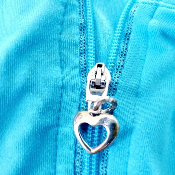 Champion Women's XXL Light Blue Lightweight 1/4 Zip-up Pullover Athletic Jacket - Picture 6 of 12